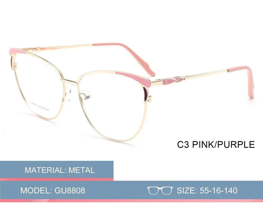 Montura metalica de dama GU8808