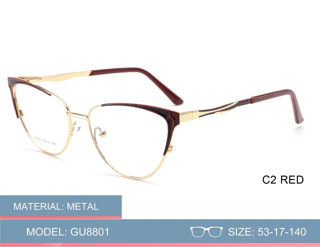 Montura metalica de dama GU8801