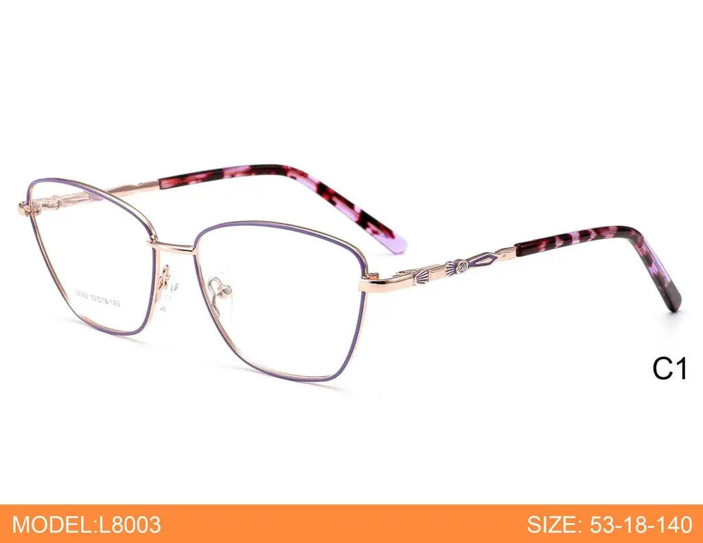 [L8003C1] Montura metalica Para Damas L8003  (C1)