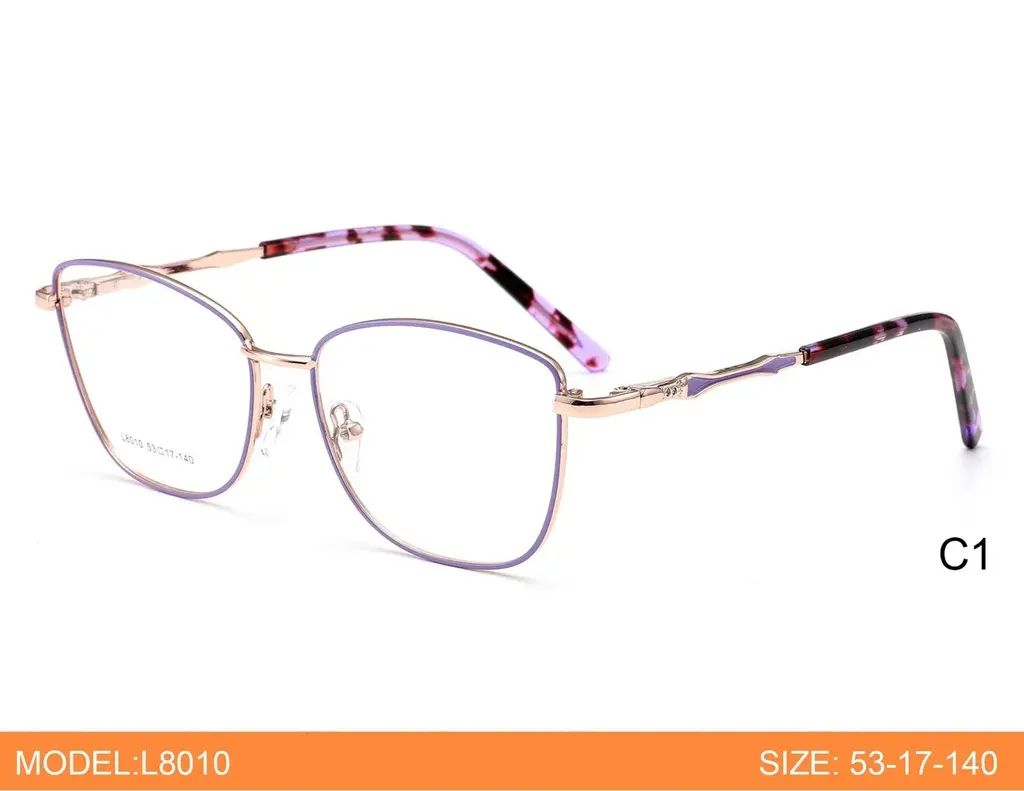 [L8010C1] Montura metalica Para Damas L8010 (C1)