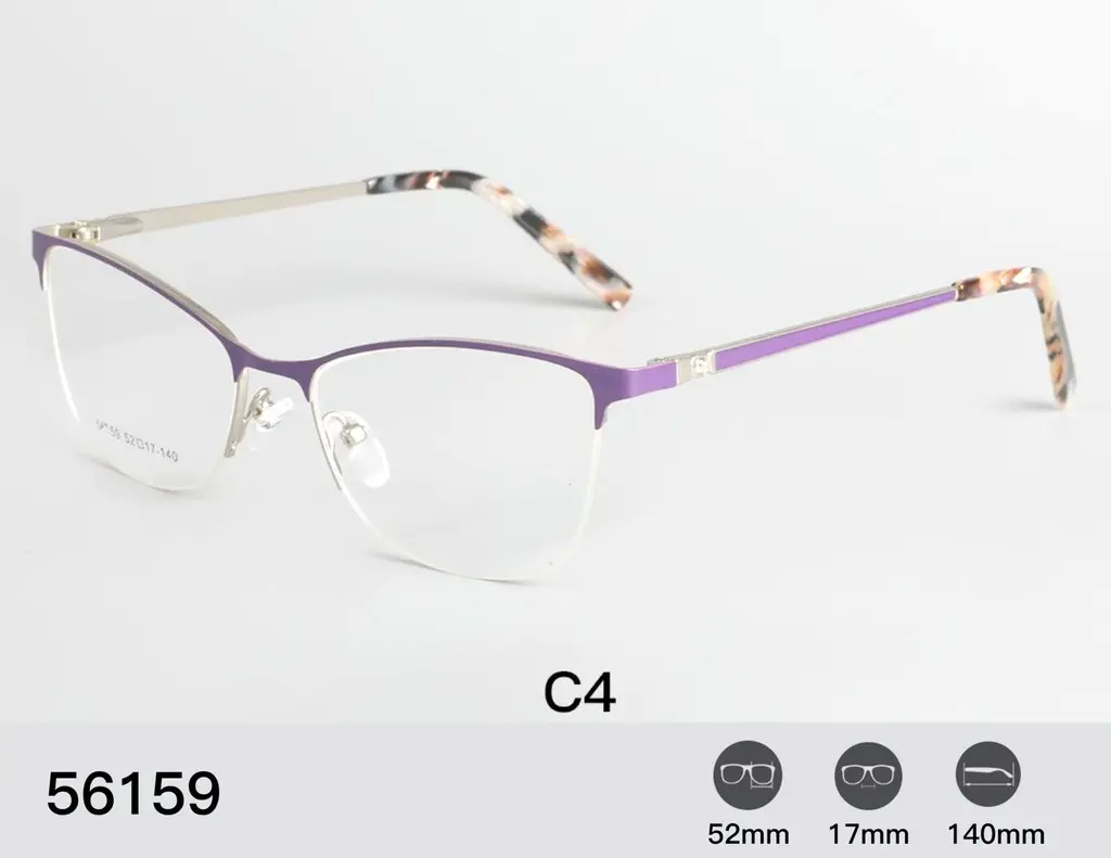 Montura Metalica Para Damas 56159