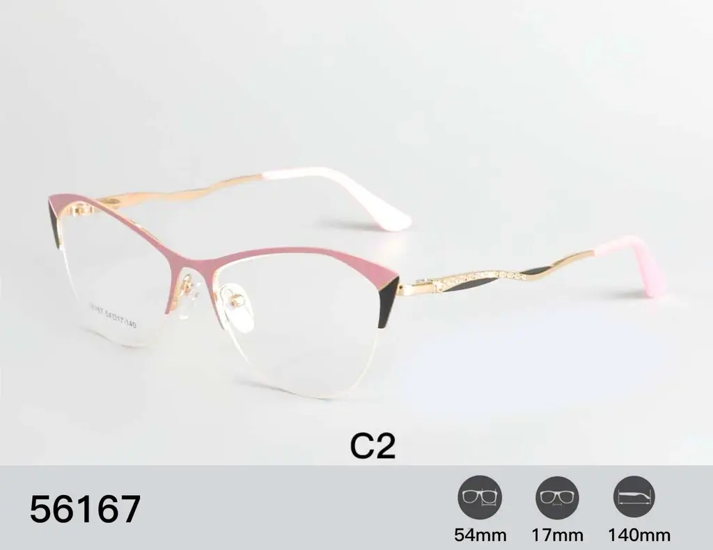 Montura Metalica Para Damas 56167