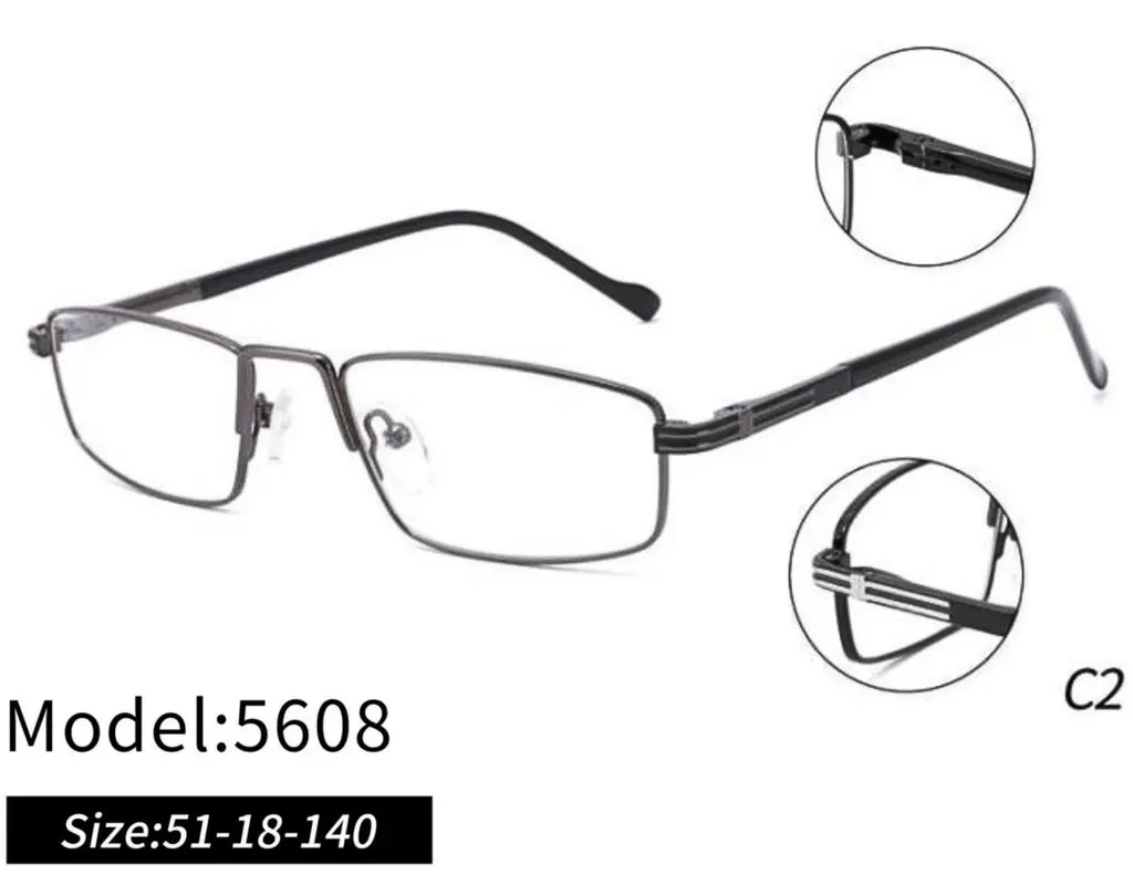 [5608C2] Montura Para Hombre Metalica 5608 (C2)