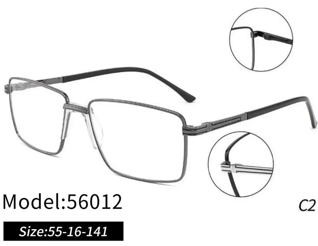[56012C2] Montura Para Hombre Metalica 56012 (C2)