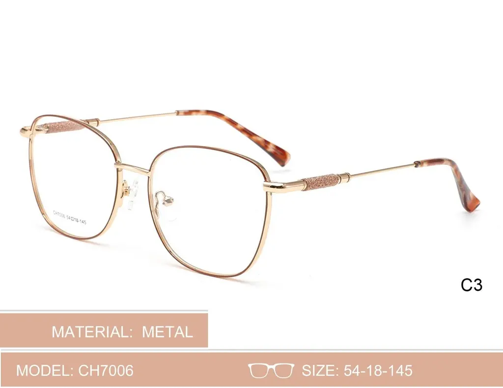 Montura Para Dama Metalica CH7006