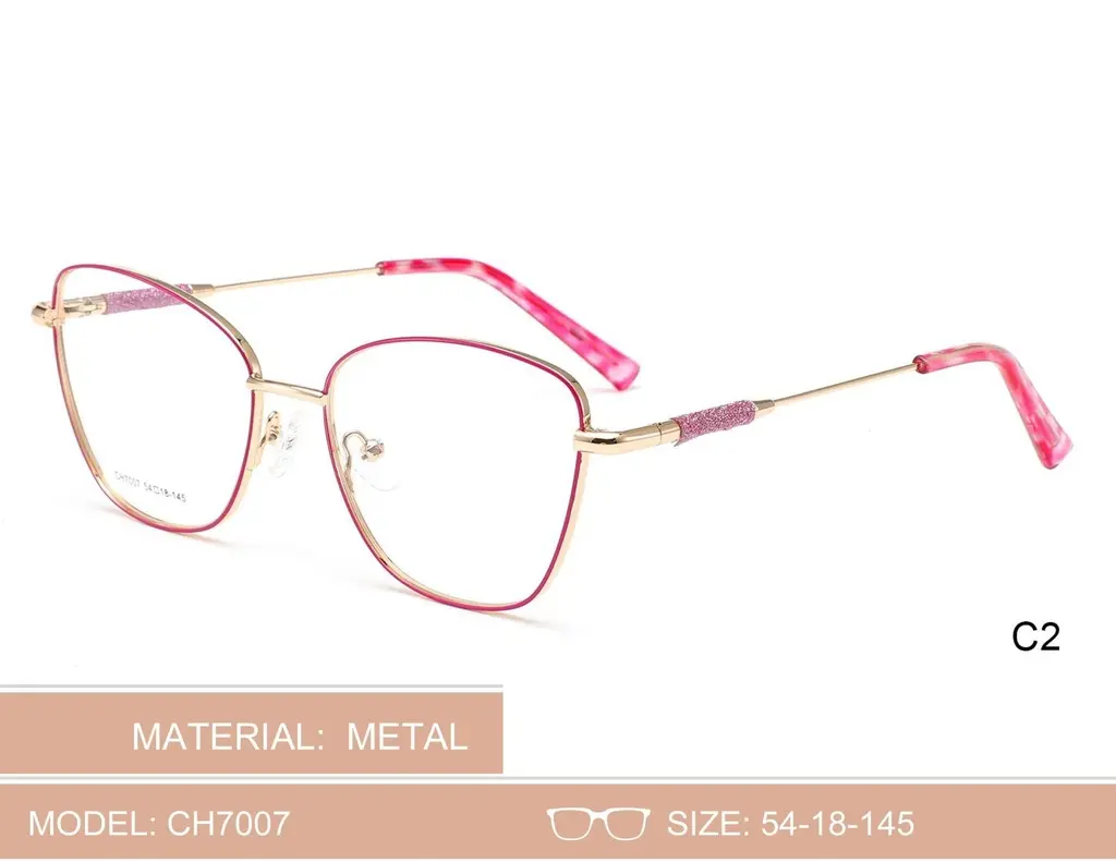 Montura Para Dama Metalica CH7007