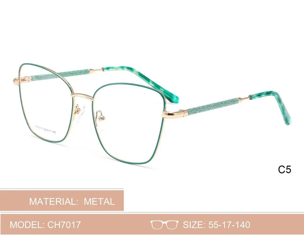 [CH7017C5] Montura Para Dama Metalica CH7017 (C5)