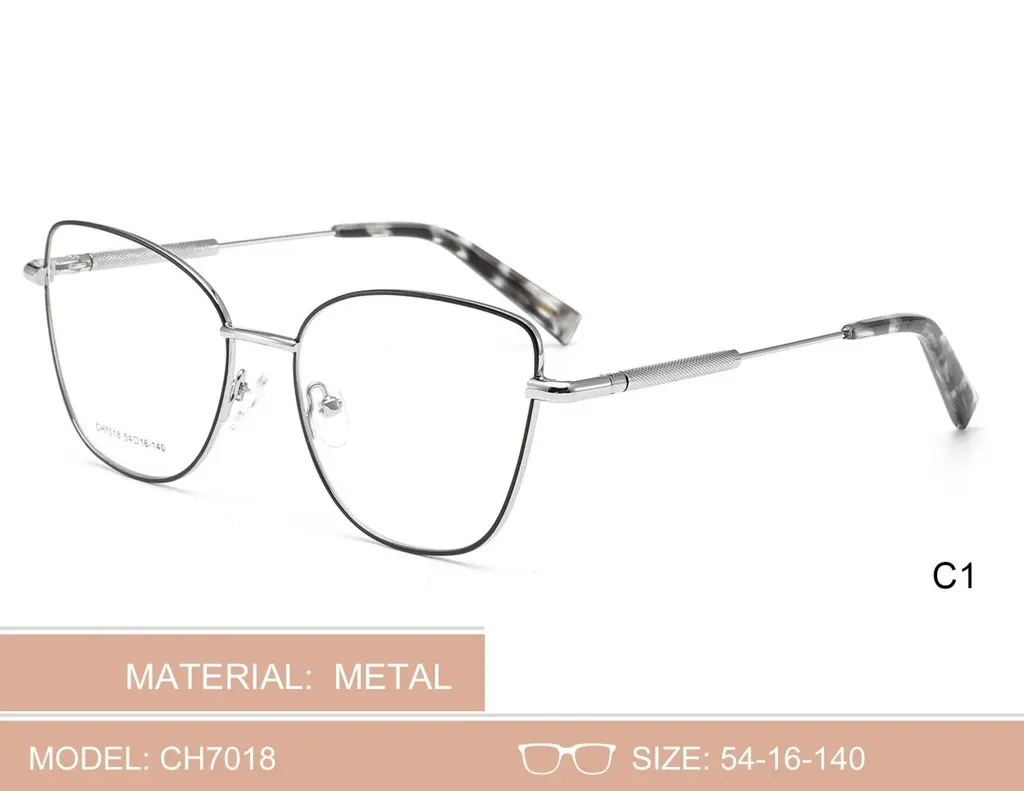 [CH7018C1] Montura Para Dama Metalica CH7018 (C1)