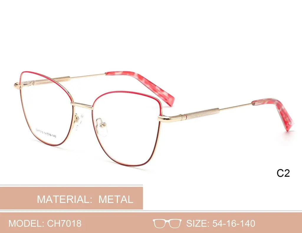 Montura Para Dama Metalica CH7018