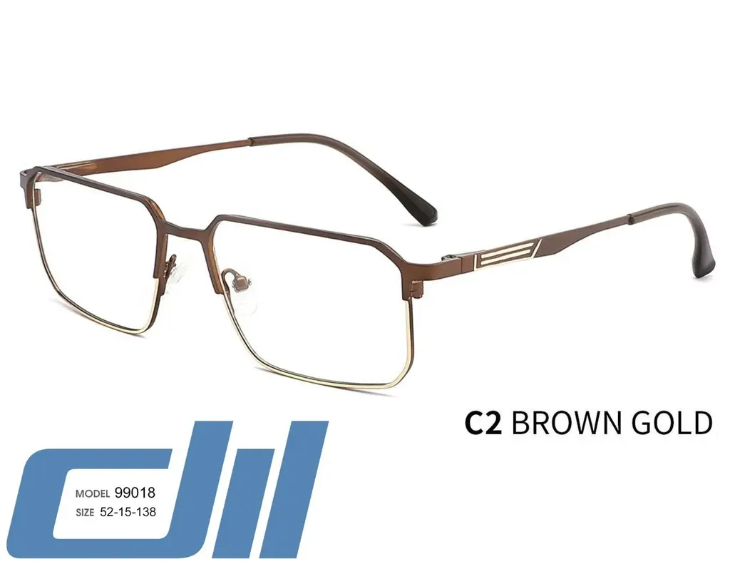 Montura Metalica Para Hombre V99018