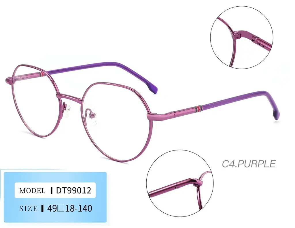 Montura para dama metalica DT99012 