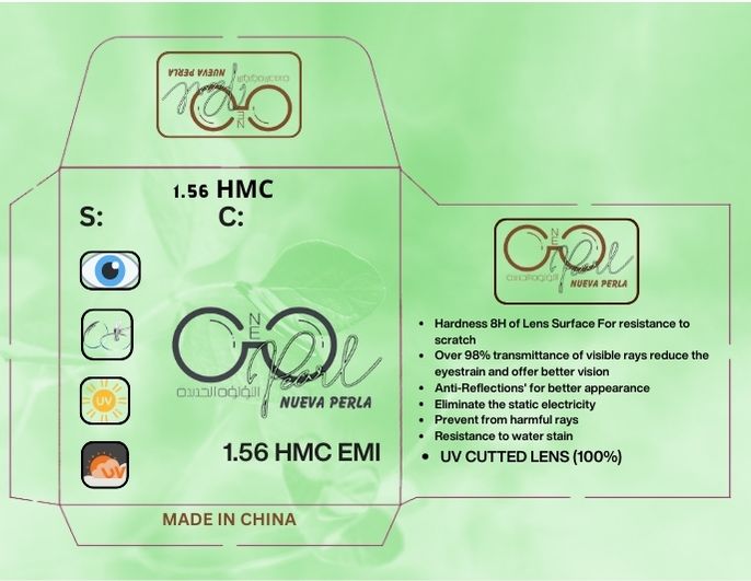 Cristal HMC Vision Sencia Anti Reflejo 1.56