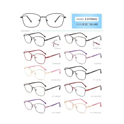 Montura para dama metalica DT99008