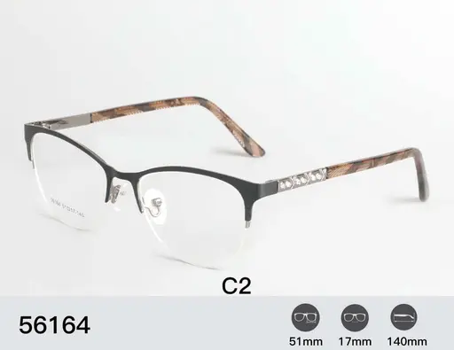 Montura Metalica Para Damas 56164