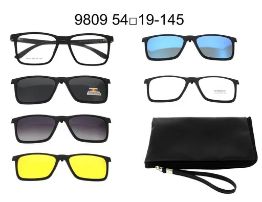 [9809] Montura Lente Sobre Lente ClipON 9809